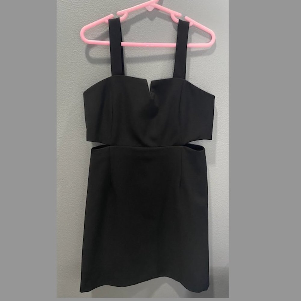 MILLY mini black dress